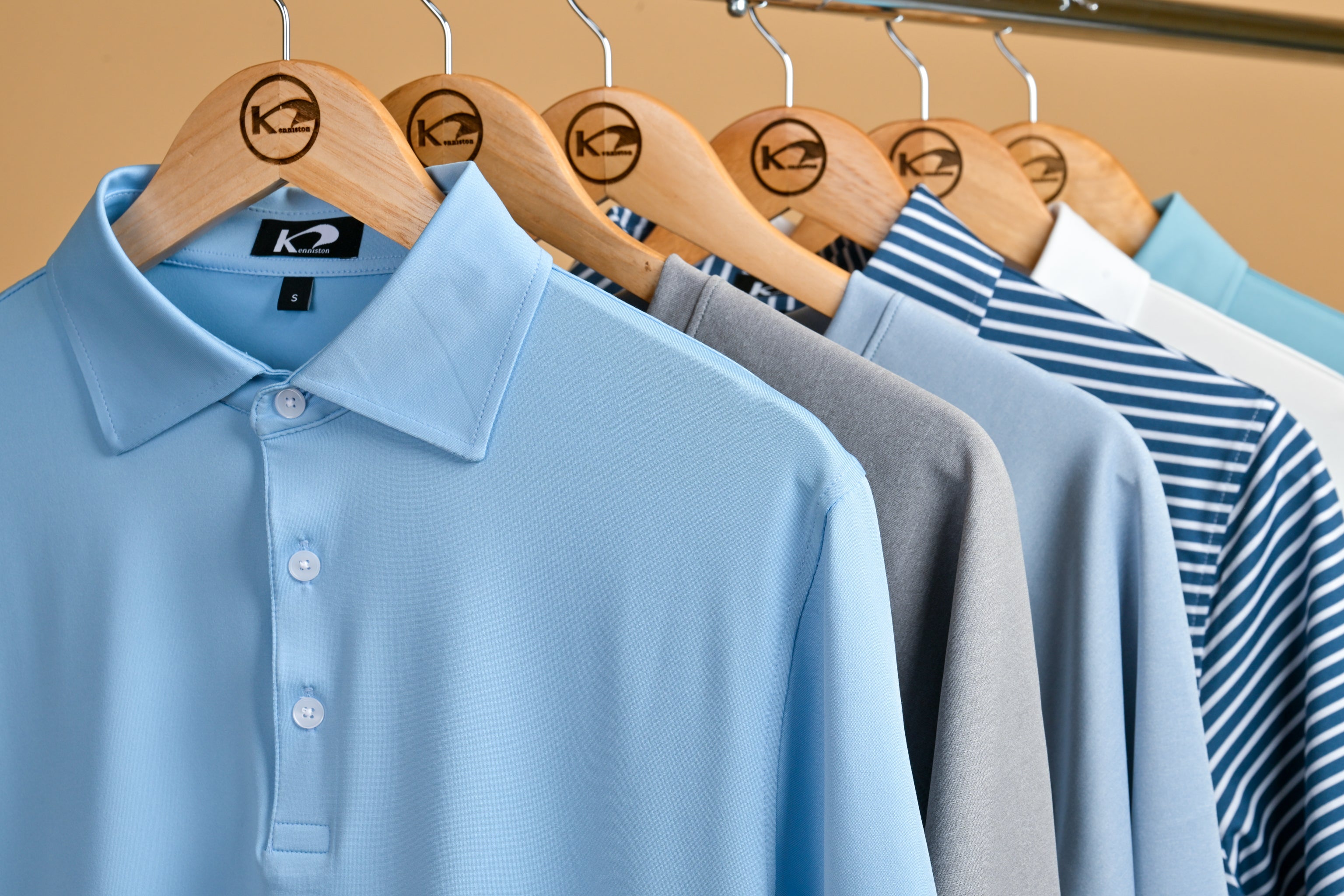 Performance Polo Lewis Light Blue