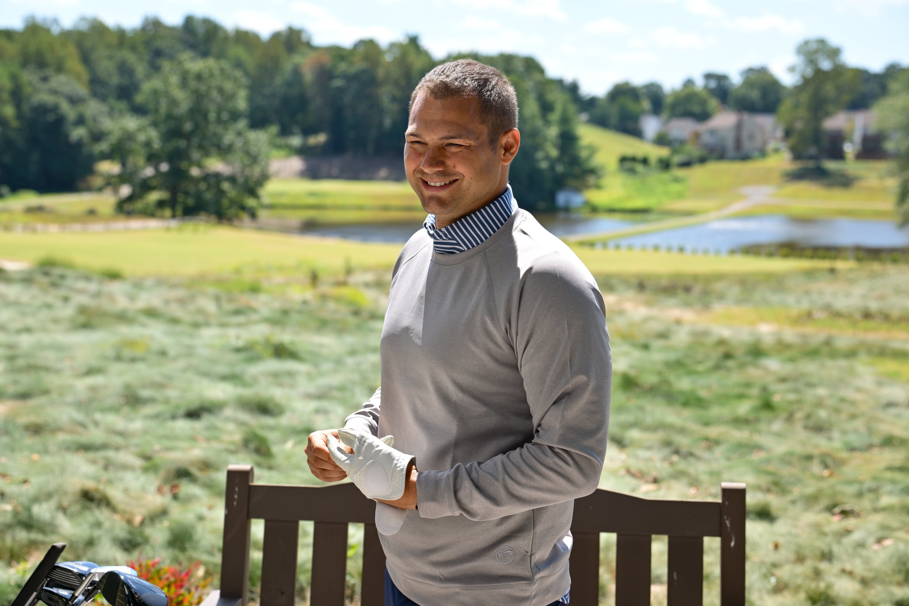 Performance Crewneck  Ellis Gray