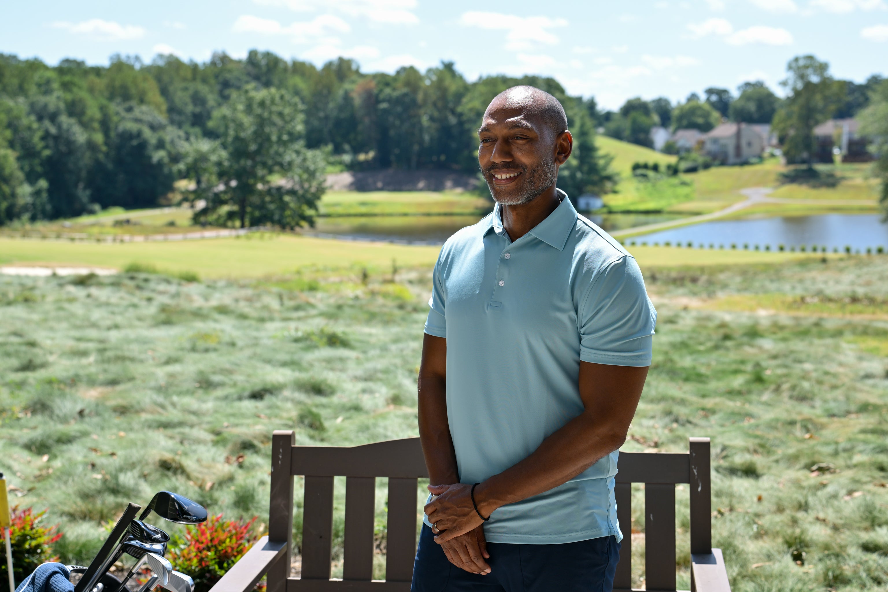 Performance Polo  Seafoam