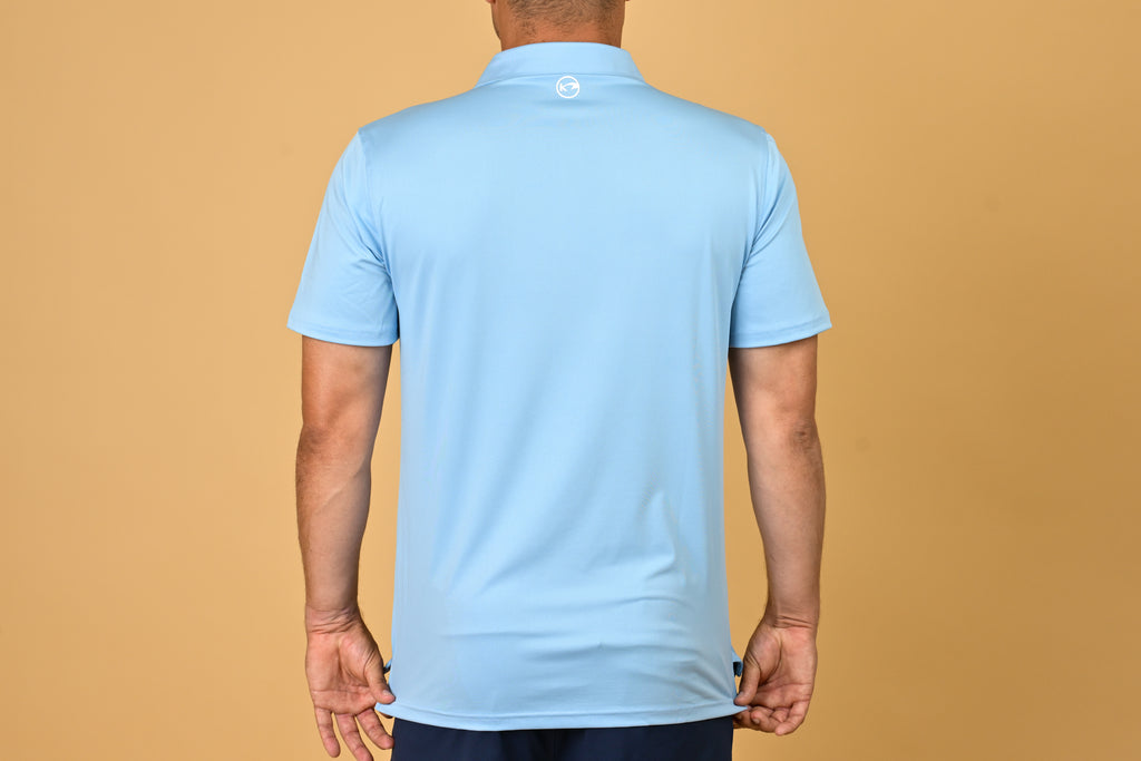 Performance Polo Lewis Light Blue