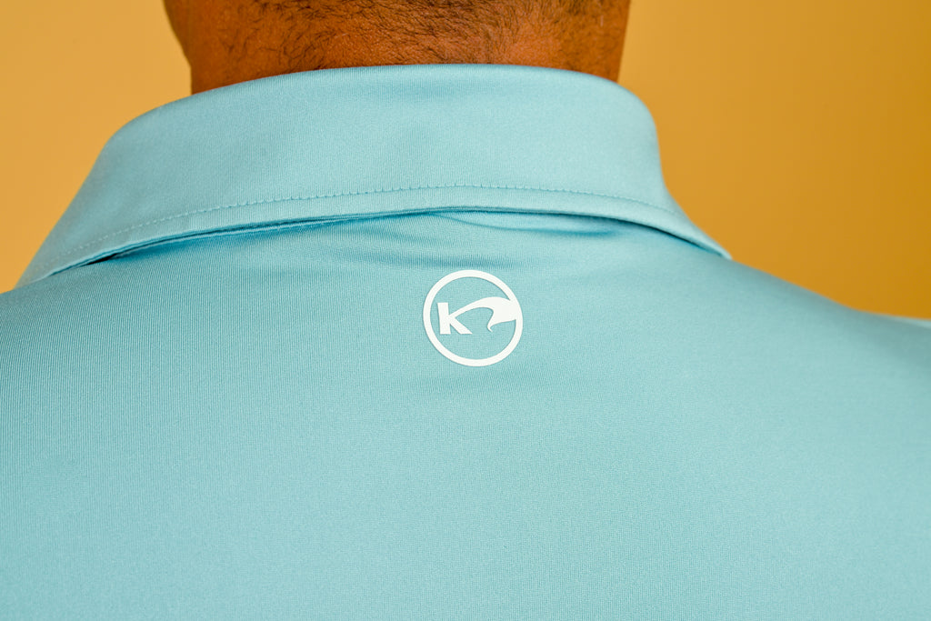 Performance Polo  Seafoam