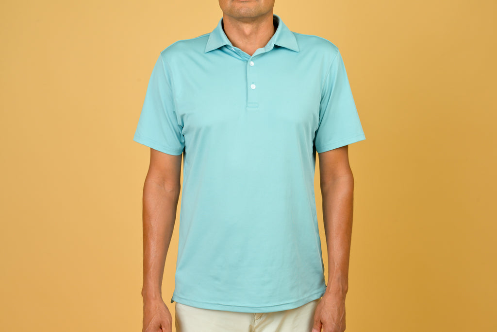 Performance Polo  Seafoam