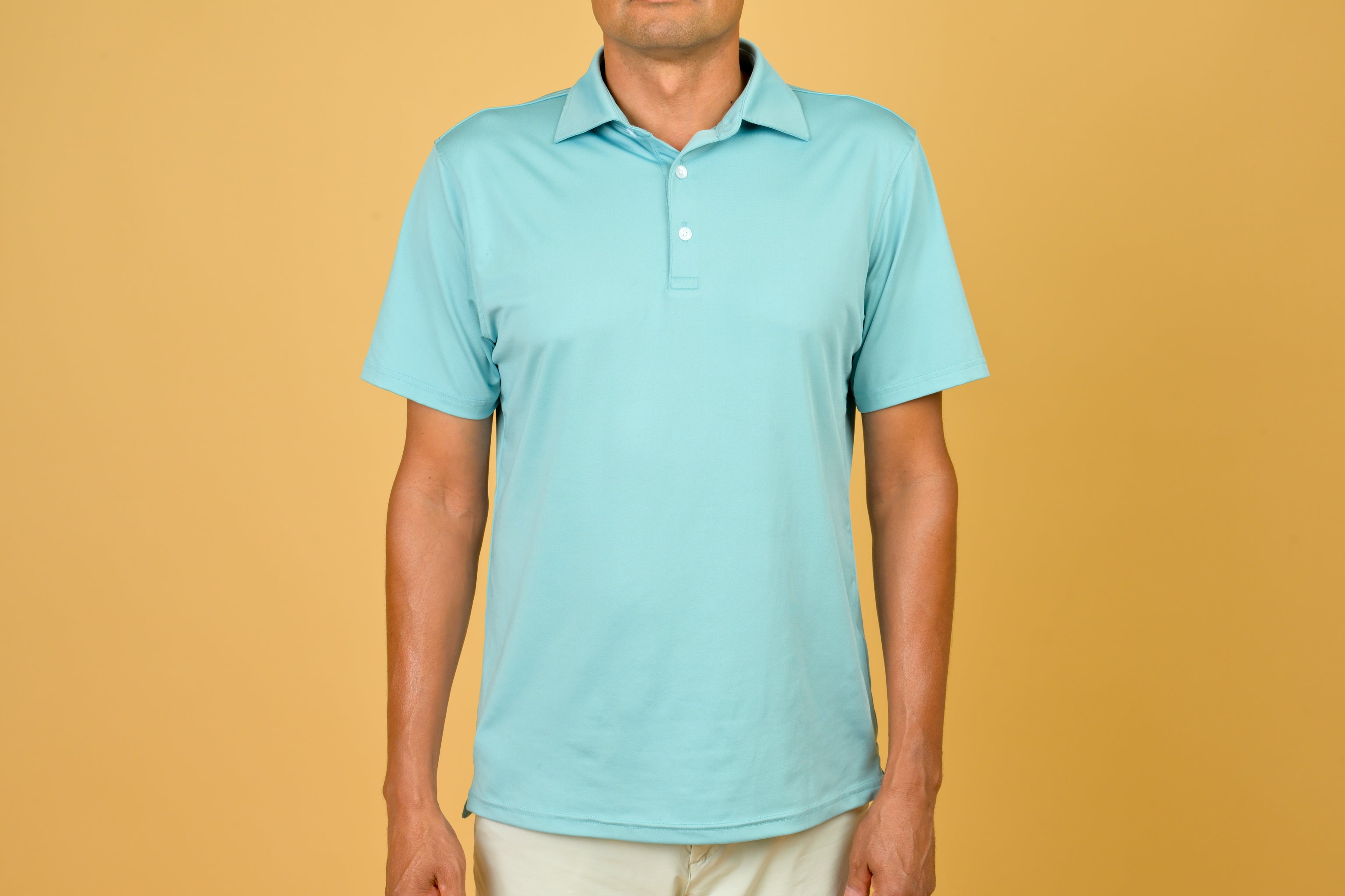 Performance Polo  Seafoam