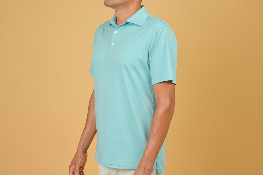 Performance Polo  Seafoam
